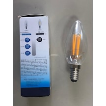 3 Adet General Elc. Rustik Led Lamba E14 4w 40w 470 Lümen 2700k S