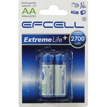 Efcell HR-2700 2700 mAh AA Şarj Edilebilir Kalem Pil 2'li