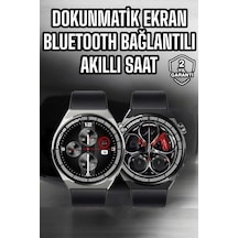Akıllı Saat Dokunmatik Ekran Sesli Görüşme Ve Bildirim Görme Sağlık Takibi