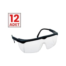 Viola Valente Classic 400 Şeffaf Koruyucu Gözlük 12 Adet