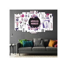 Kuaför Salonu - 5 Parçalı Tablo Görsel - 702504047 Görsel