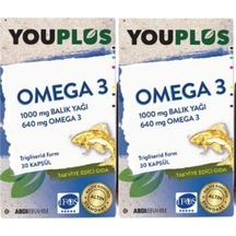 Omega 3 1000 Mg 30 Kapsül 2 Adet