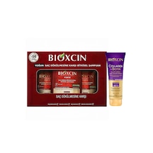 Yoğun Dökülme Karşıtı Bitkisel Forte Şampuan Seti 3 X 300 Ml + Hacim Verici Kolajen & Biotin Saç Kremi Dökülen