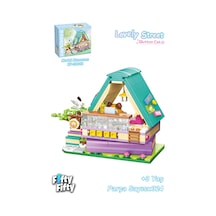 Keepley Lovely Street/sevimli Sokak Serisi Çizgi Roman Dükkanı 324 Parça Oyuncak Yapım Seti F28018