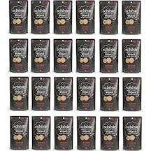 Schesir After Dark Tavuk Ve Sığır Etli Pouch Mousse Kedi Yaş Mama 80 Gr. X 24 Adet