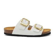 Terlik Kadın  17P8 Frau LONDON Leather OffWhite