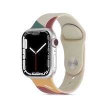 Apple Uyumlu Watch 42mm Krd-62 Silikon Kordon