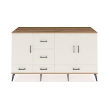Kronos Konsol 4 Raflı 5 Çekmeceli 3 Kapaklı 176x59x99 Çam-aytaşı Aytası - Atlas Çam