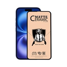 Apple iPhone 16 İle Uyumlu Tam Kaplayan Mat Seramik Nano Esnek Ekran Koruyucu Cam Sku: Zeusb0fy3fjbh8
