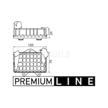 Mahle Yag Sogutucusu Mercedes Om604 Om605 Om606 W202 W124 W210 Clc34000p A6061800365