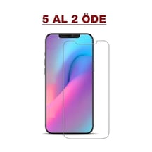 Apple Uyumlu   iPhone 12 / 12 Pro Ekran Koruyucu 9h Temperli Kırılmaz Cam Sert Şeffaf