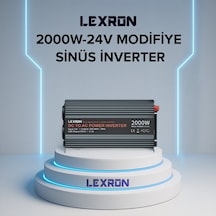 Lexron 2000w 24v 2000 Watt Modifiye Sinüs İnverter
