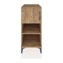 Kronos Komodin 2 Raflı Tek Kapaklı 44x59x96 Çam-çam Çam