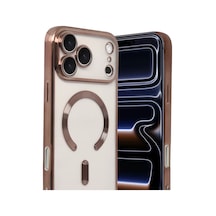 Newface Apple İphone 17 Pro Kross Magneticsafe Kapak - Çöl Titanyum