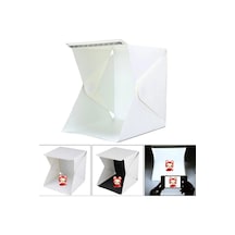 Yenilzd Mini Stüdyo 40x40 Led Işıklı Ürün Fotoğraf Çekim Çadırı