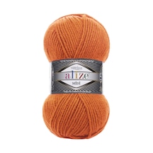 Alize Süperlana Midi El Örgü İpi (5 Li Paket) - 225-Turuncu