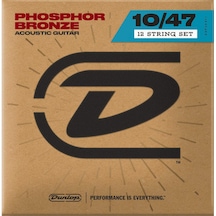 Jim Dunlop Dap1047J 12 Telli Akustik Gitar Teli 10-47