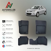 Hyundai İ20 2008-2014 Uyumlu Havuzlu Oto Paspas