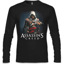Assassin'S Creed Siyah Erkek Sweatshirt