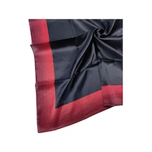 Mim Eşarp Mısırlı Eşarpları Emprime Kristal Sport Polyester Eşarp Siyah - Kırmızı