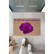 Dijital Baskı Kişiye Özel İç Kapı Dekorasyon Paspas Ps11228 Renkli