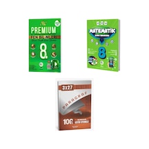 2027 Av 8. Sınıf Fen Bilimleri Premium Beceri Temelli + Matematik Soru + Anla Kazan Paragraf Deneme 3'lü Set