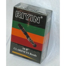 Riyin Gkk15 Standart Bb Klarnet Kamışı No: 1.5 Başlangıç/eğitim - 10'lu Paket Si Bemol Klarnet İçin İdeal Esneklik Ve Kolay Çalım