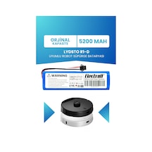 Lydsto R1-d Uyumlu Batarya Kapasite 5200mah Pil Robot Süpürge Bataryası Değişimi