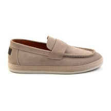 Bambi Gri Leather Erkek Espadril E01901361702 Gri