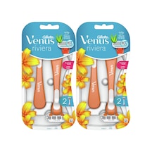 Gillette Venus Riviera Kullan At Kadın Tıraş Bıçağı 2 x 2'li