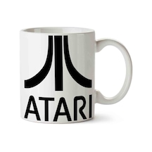 Atari Arcade Game Porselen Kupa Bardak Beyaz