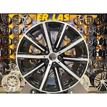 4 Adet Bmw  8 18 5 112 Et30 66.6 Black Mack Jant Revize Edilmiş Takım