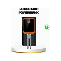 Zenvia Powerbank 20000 Mah 22.5w Hızlı Şarjlı Ve Kompakt Çoklu Kablo Çıkışlı Znv2026 Çok Renkli