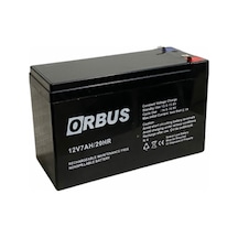 ORBUS 12V 7 AH AKÜ KURU TİP (150*65*90) (KÜÇÜK FİŞLİ) (1.95 KG)