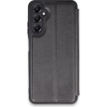 Samsung Galaxy Uyumlu A25 5g Kılıf Flip Cover - Siyah