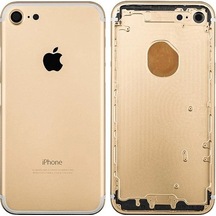 Apple Uyumlu iPhone 7 Kasa Boş Gold Altın Belirtilen