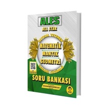 Tasarı Yayınları Ales All Star Sayısal Yetenek Matematik Mantık Geometri Soru Bankası