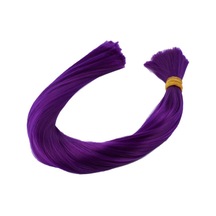 Koyu Mor Renkli Sentetik Boğum Saç - 1Kg