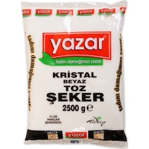 Yazar Kristal Toz Şeker 2500 G