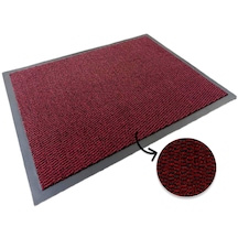 Bordor Kapı Önü Paspas Nem Alıcı Paspas 60x80 Cm Bordo