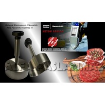 Alfa Paslanmaz Üretimi Köfte Şekillendirme PresiHamburger Kalıbı 12 CM