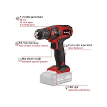 Akülü Vidalama 18 V Li-ıon 35 Nm Tork İle Pratik Kullanım