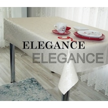 Desenli Altı Astarlı Muşamba Masa Örtüsü