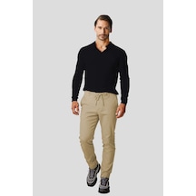 İgs Bej Premium Jogger Erkek Pantolon Dynamic Fit-26055