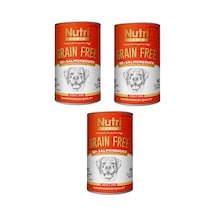 Nutri Canin Tahılsız Somon ve Ördekli Köpek Konserve 3 x 400 G