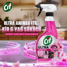 1000 Ml Sakura Parfümlü Kir Ve Yağ Sökücü Ultra Sprey 508 Yeşil