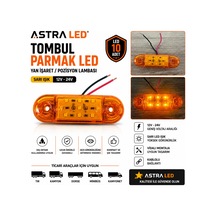 Tombul Parmak Led Sarı 12v-24v Yan İşaret Pozisyon Lambası