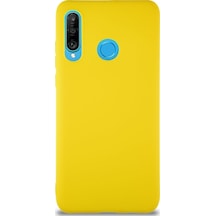 Huawei P30 Lite Kilif Soft Premier Renkli Silikon Kapak 496039112