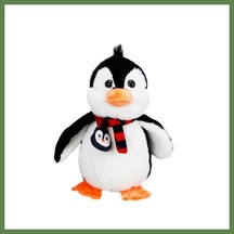 Bezos Atkılı Peluş Penguen 32 Cm. Hb006 Çok Renkli