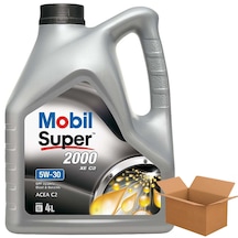 Mobil Super 2000 xE C2 5W-30 Motor Yağı 4 x 4 L